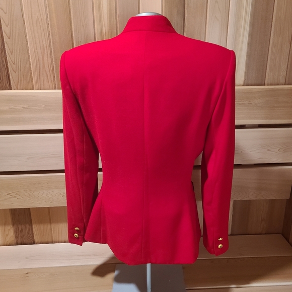 Military Style Jacket Kasper/ Sz 6 - Picture 5 of 14